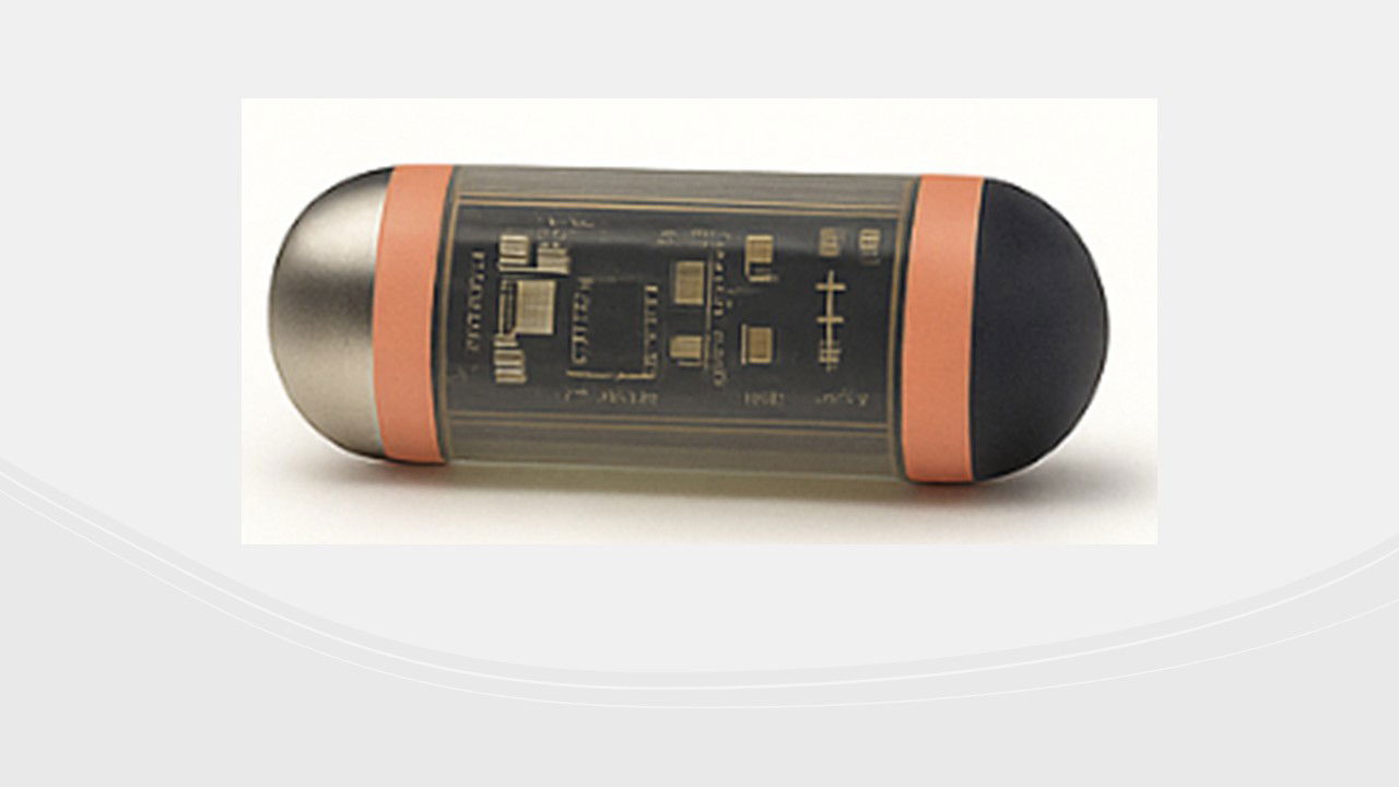 Backscatter GI Capsule close-up
